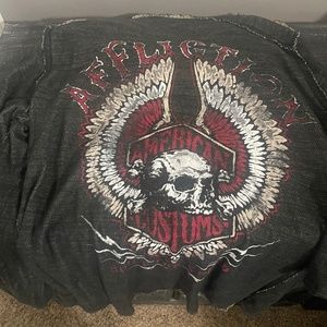 Brand new long sleeve Affliction XL